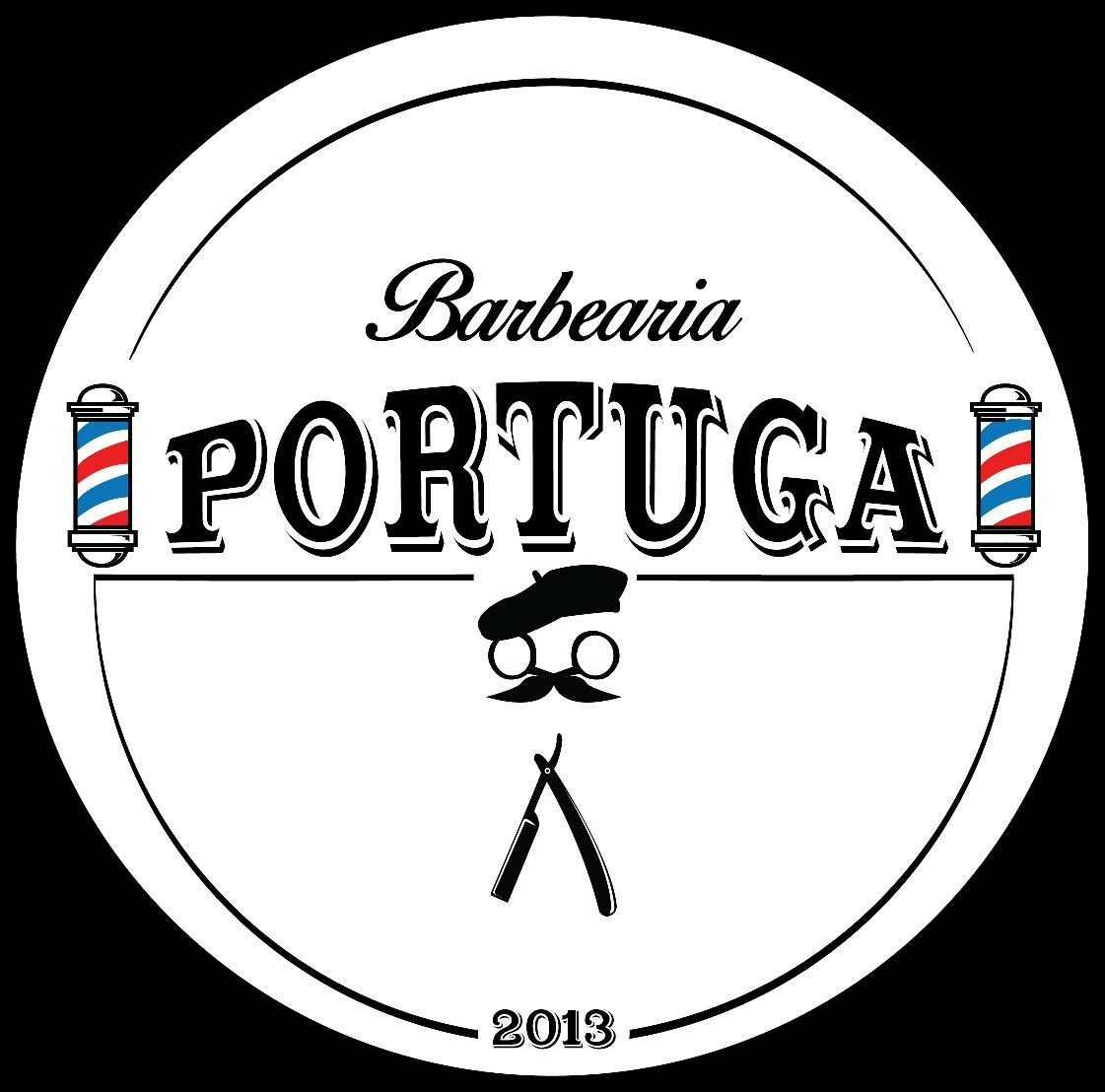 Logo Barbearia Portuga SP